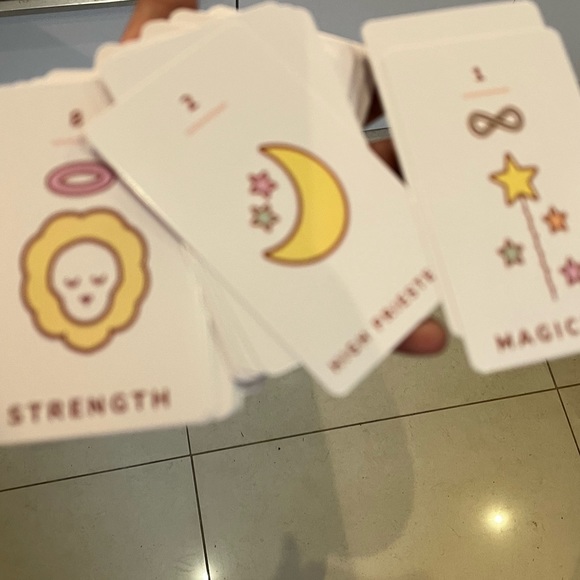 KAWAII TAROT by Diana Lopez Deck Card Mystic Game Fortune Telling Magic Cute New - Picture 6 of 16